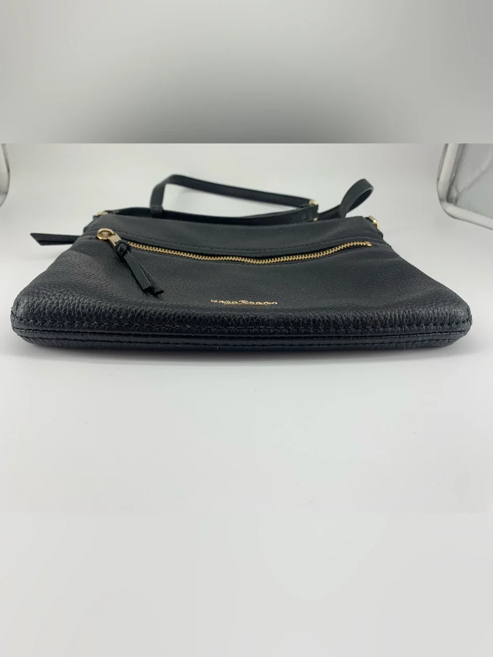 *low start* Kate Spade Polly Medium Crossbody Black Pebbled Learher
